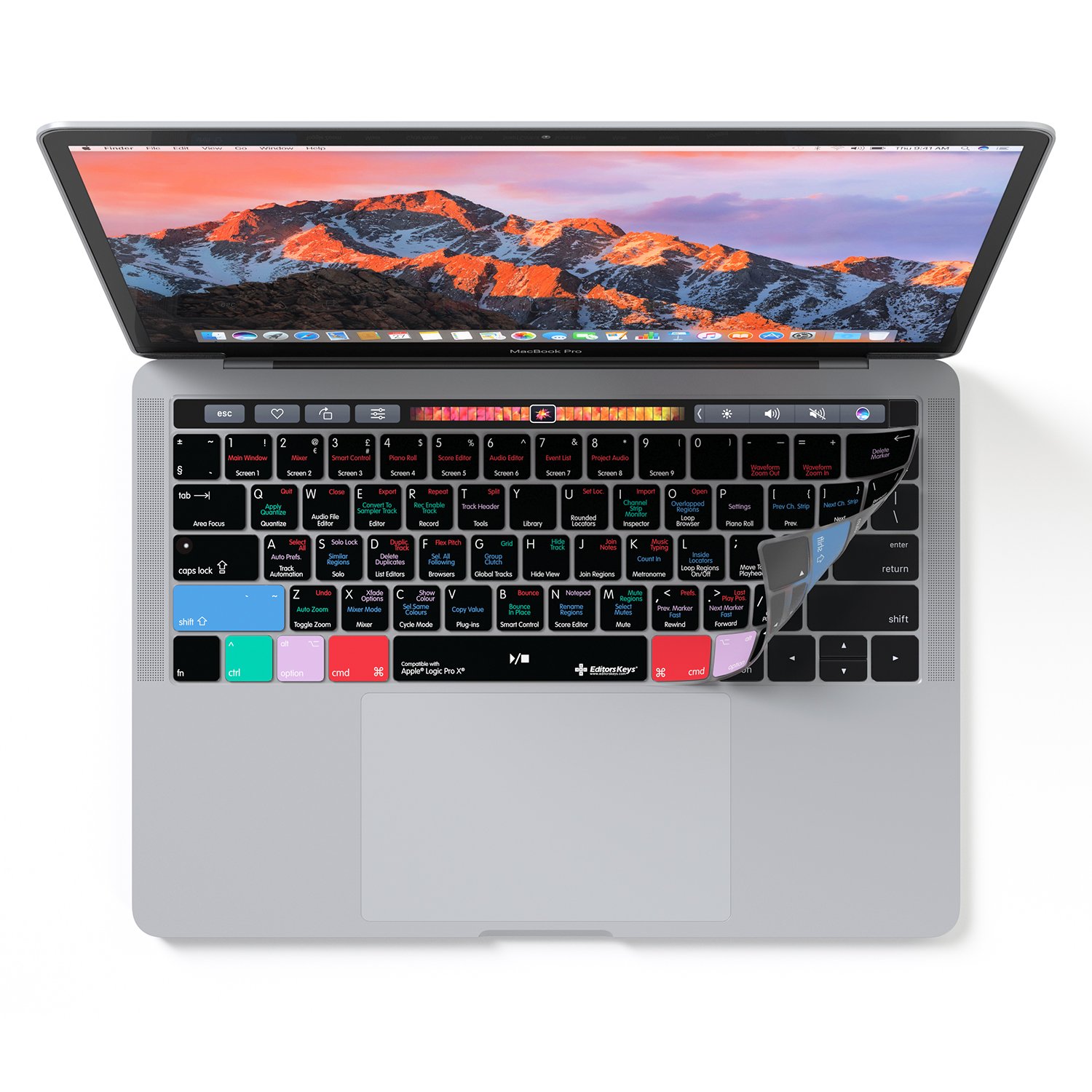 Logic Pro Keyboard Cover for MacBook Pro 13