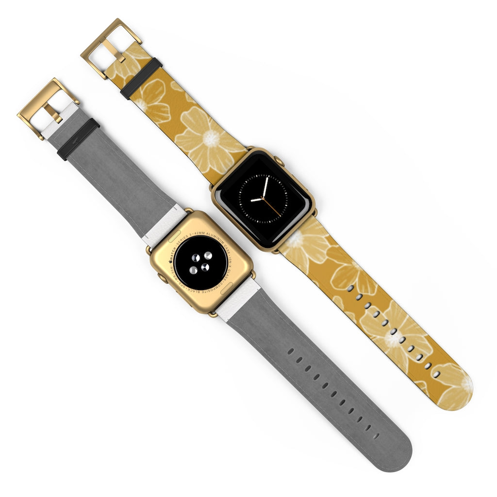 Premium Pua Kala Apple Watch Band - Soft Silicone Replacement Strap for Apple Watch Series 9/8/7/6/SE/5/4/3/2/1 - Stylish & Comfortable for Workouts, Running, Swimming & Everyday Wear