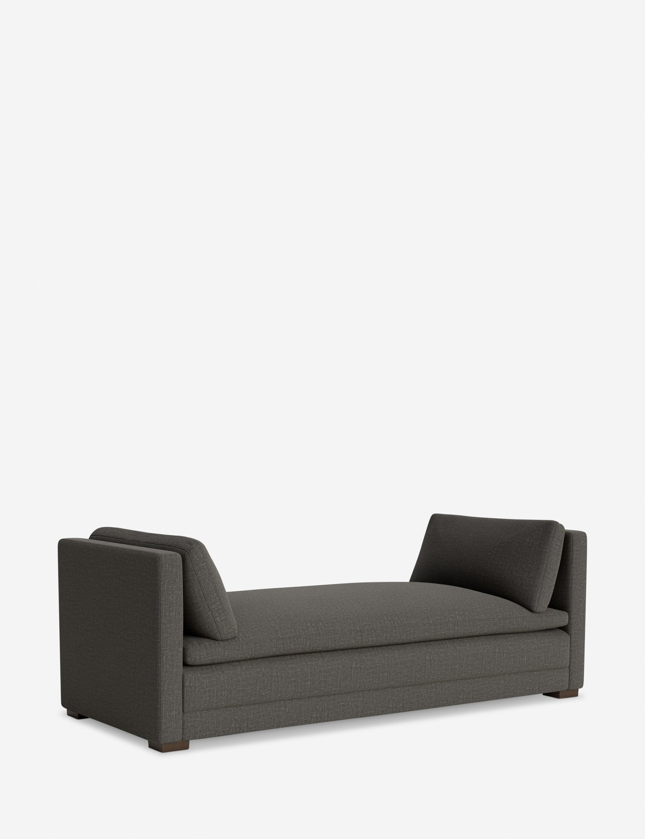 Elvie Chaise - Modern Lounge Chair for Living Room, Bedroom & Office - Comfortable Upholstered Accent Chair with Wooden Legs - Perfect for Relaxing, Reading & Decorating Your Home