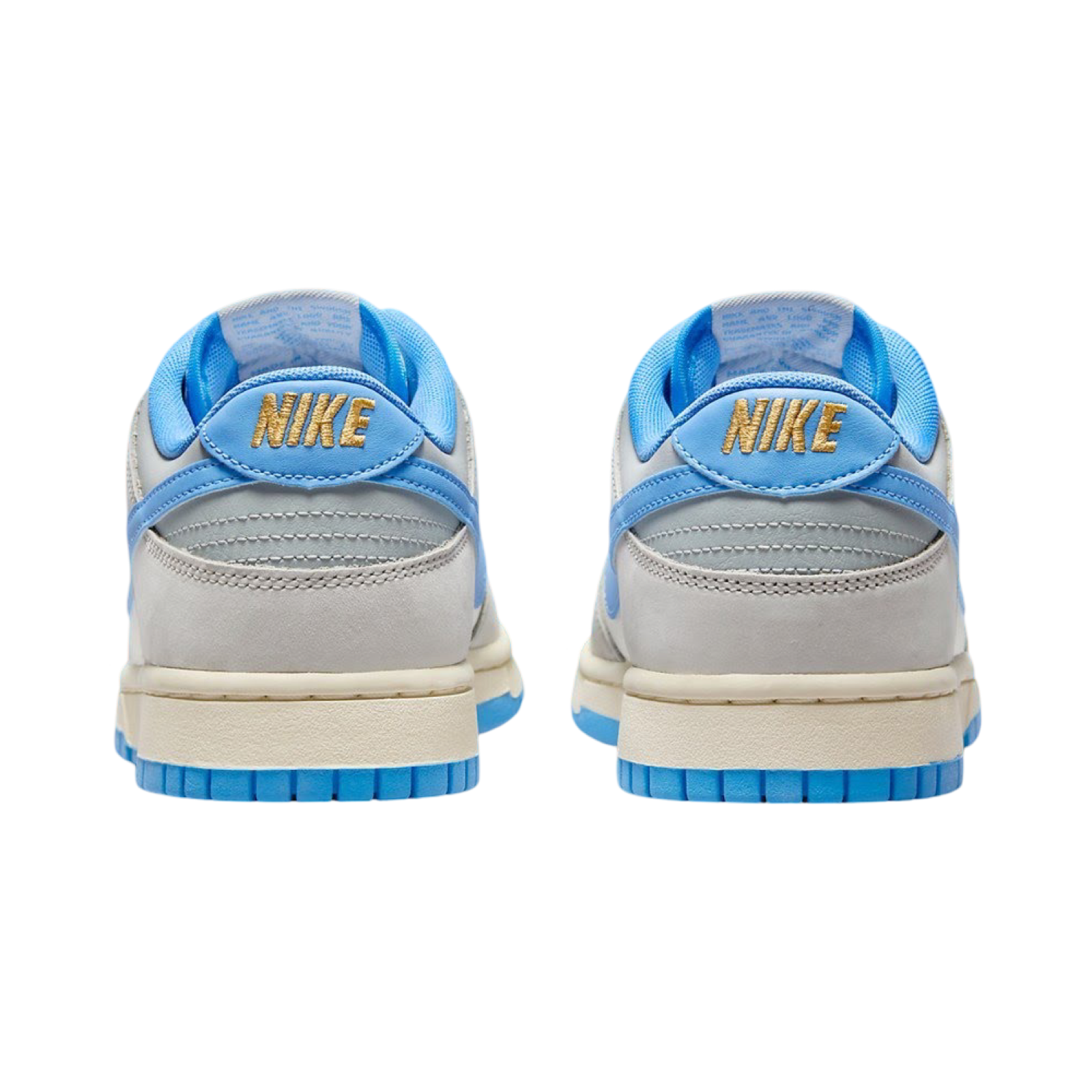 Nike Dunk Low Retro Men's Shoes - Sail/University Blue - Casual Sneakers for Running, Walking & Street Style Fashion
