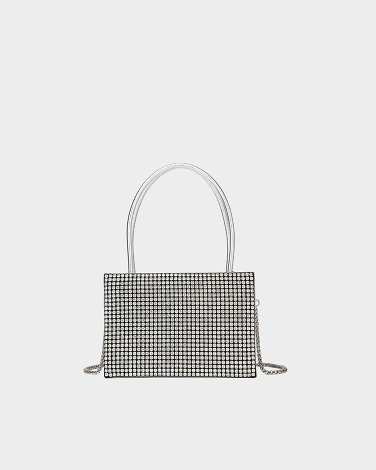 Stylish Silver Glitter Shoulder Bag for Women - Perfect for Parties, Weddings & Night Out