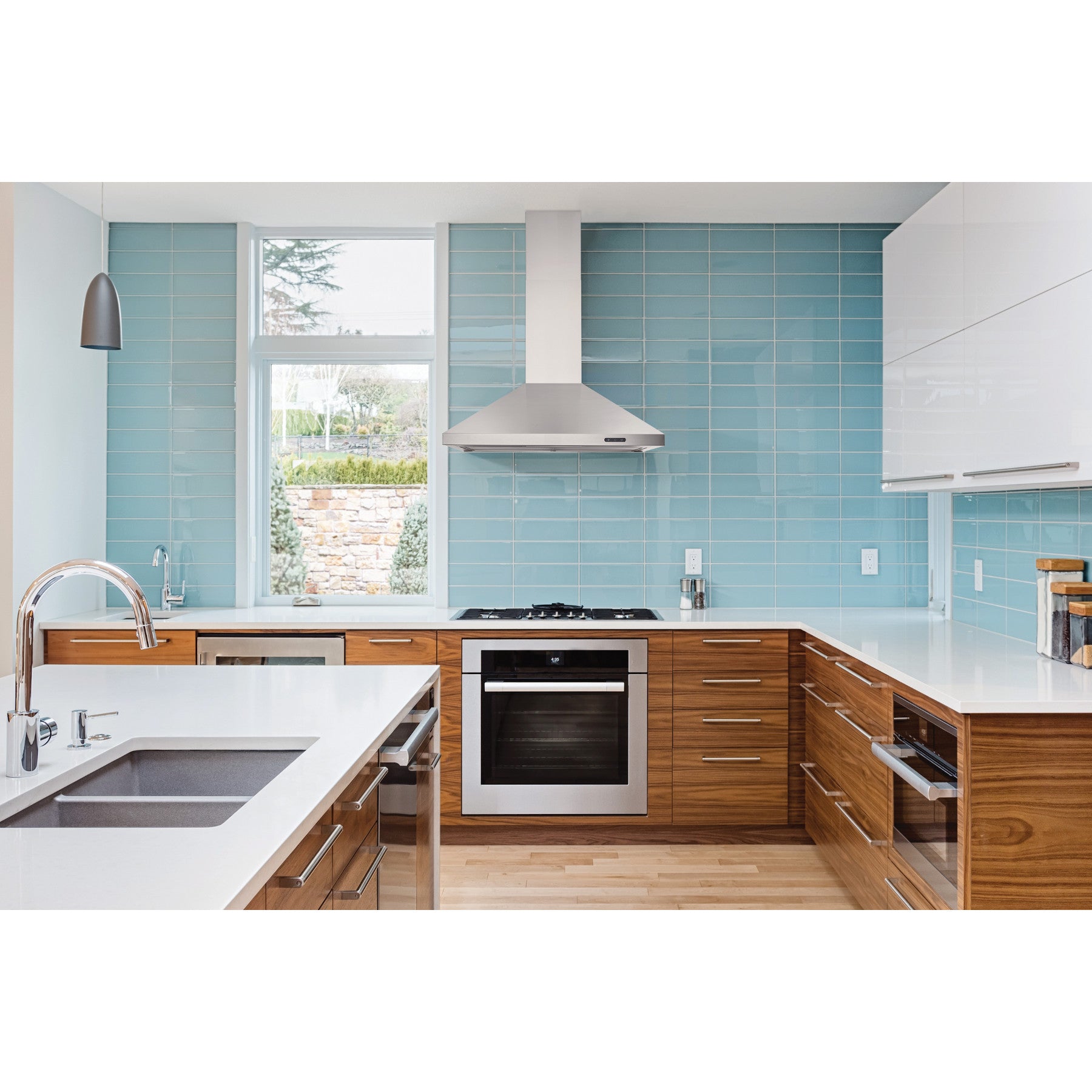 Broan EW4830SS 30-Inch Stainless Steel Range Hood - 460 CFM Pyramidal Chimney Design for Powerful Kitchen Ventilation | Perfect for Modern Home Cooking & Smoke Removal