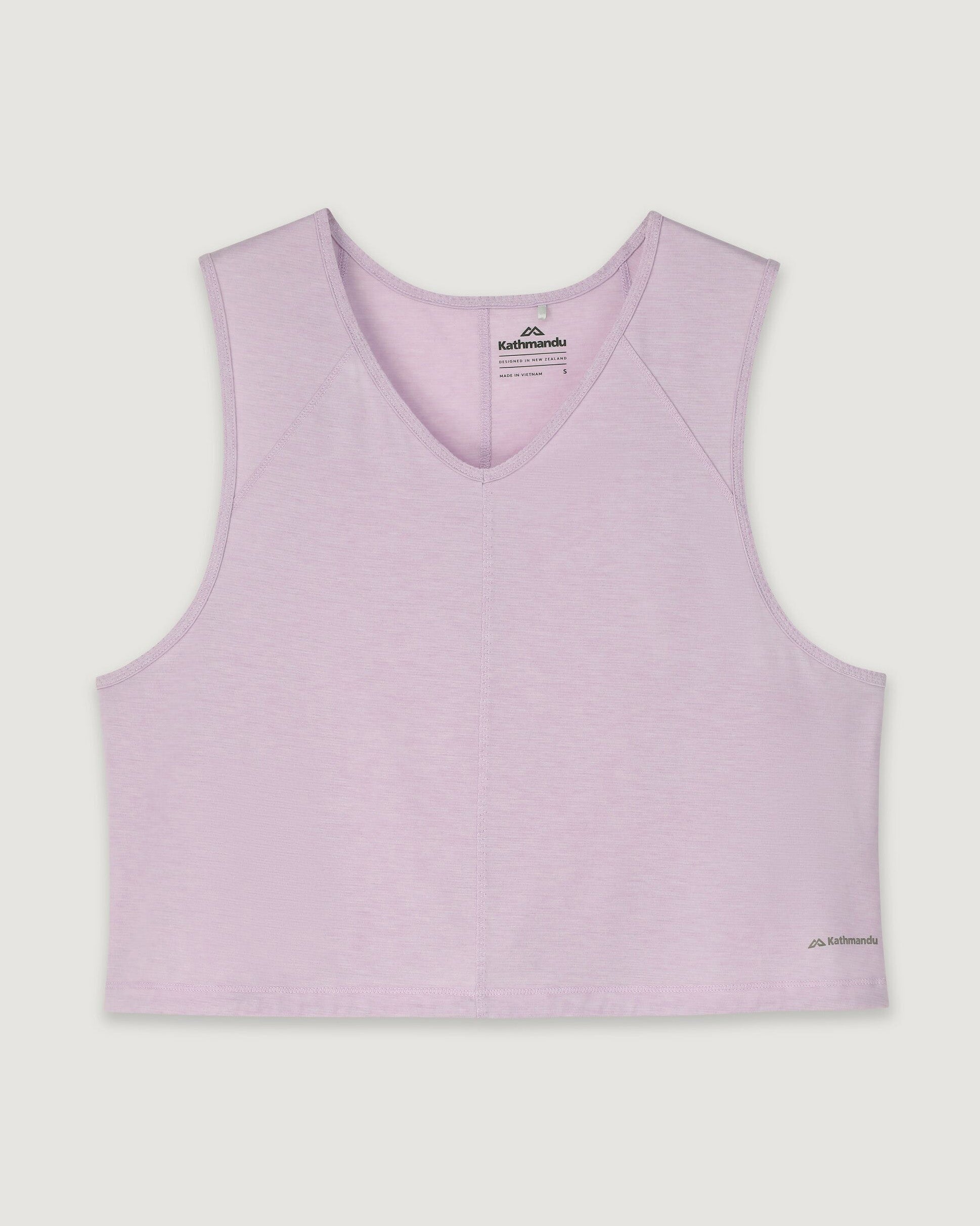 WELL.DER.NESS Women's Sleeveless Lupin Field Tank Top - Soft & Breathable for Yoga, Running & Summer Outfits