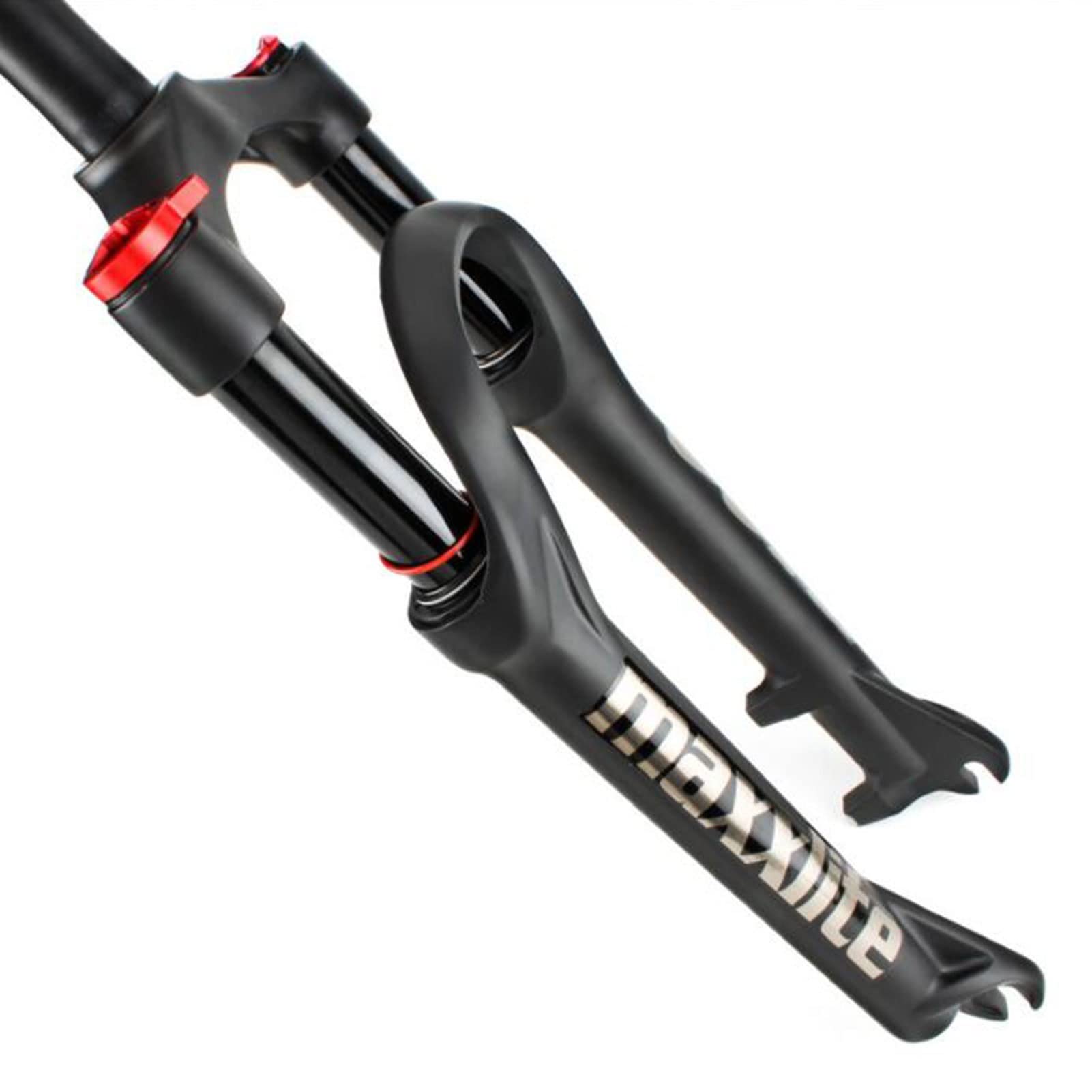 24in Air Suspension Mountain Bike Forks - 9mm Axle, 1-1/8