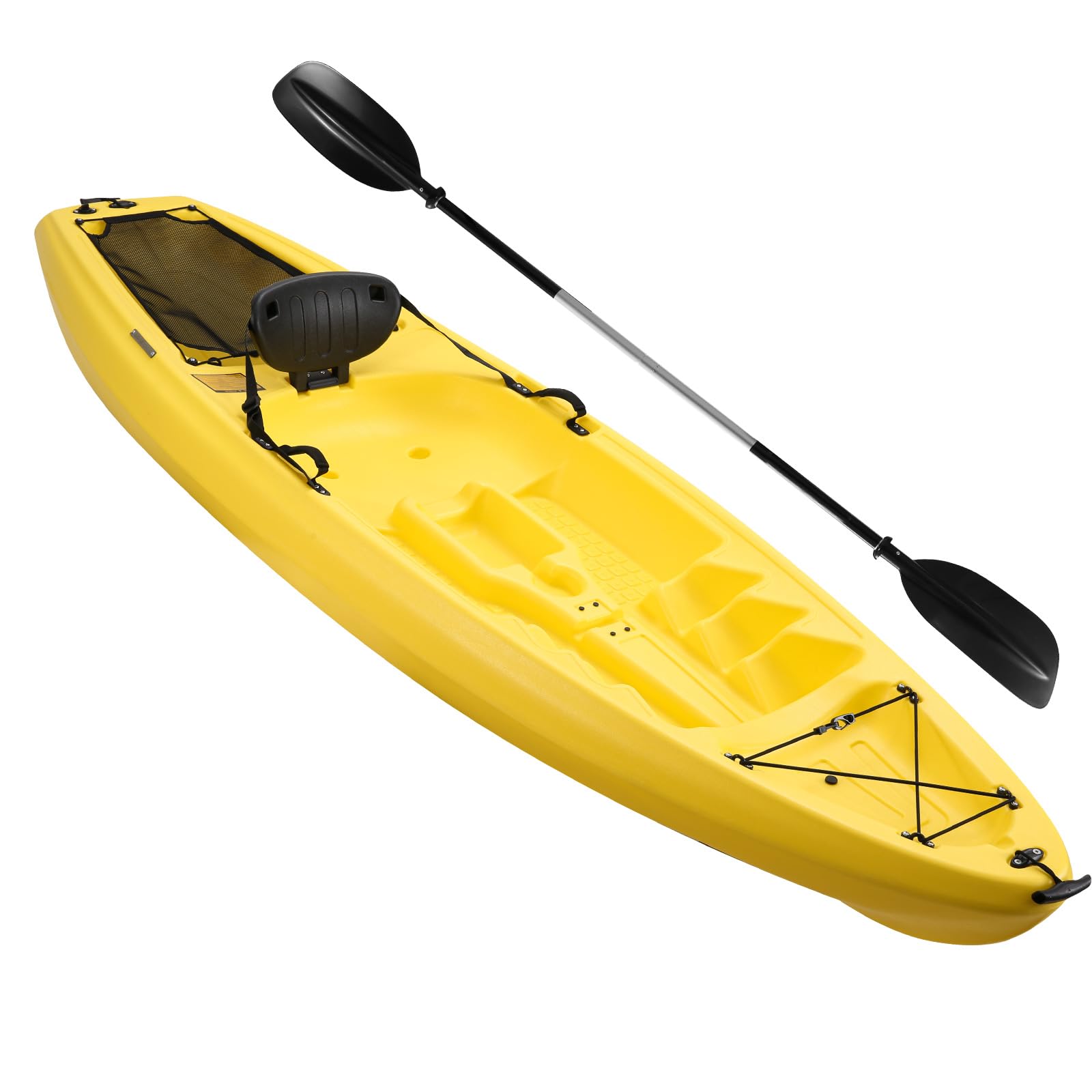 8.8 ft Whitewater Sit-In Kayak for Adults - One Person Recreational Kayaking for Rivers & Lakes | Perfect for Outdoor Adventures & Water Sports