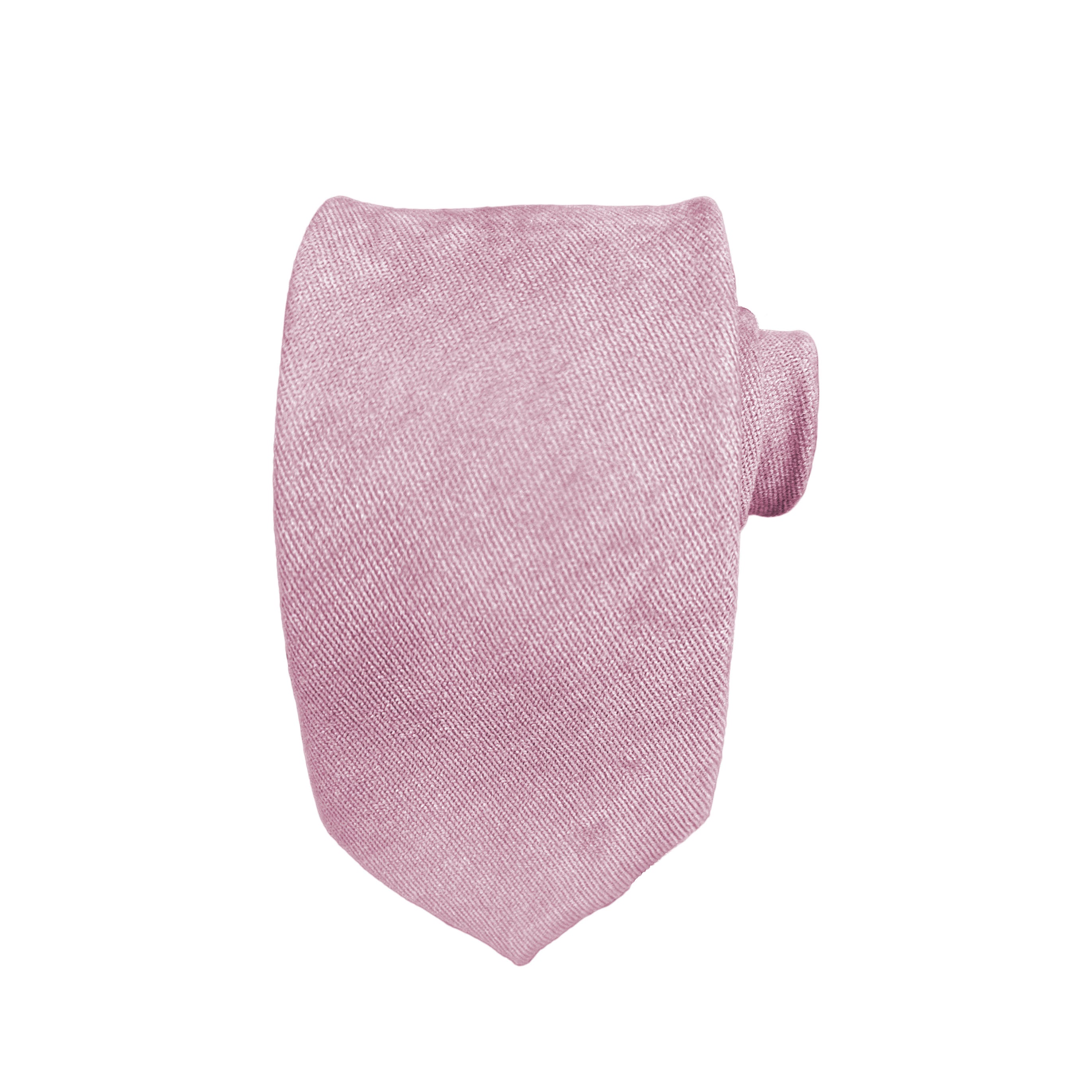 Men's Dusty Pink Cotton Ties - Classic & Stylish Neckwear for Business, Weddings & Formal Occasions