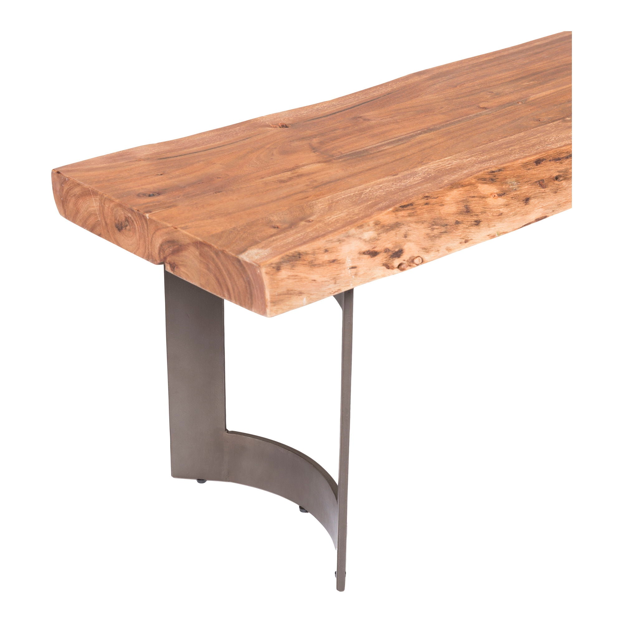 Handcrafted Small Wooden Bench with Natural Stain - Perfect for Entryway, Bedroom, or Garden Decor
