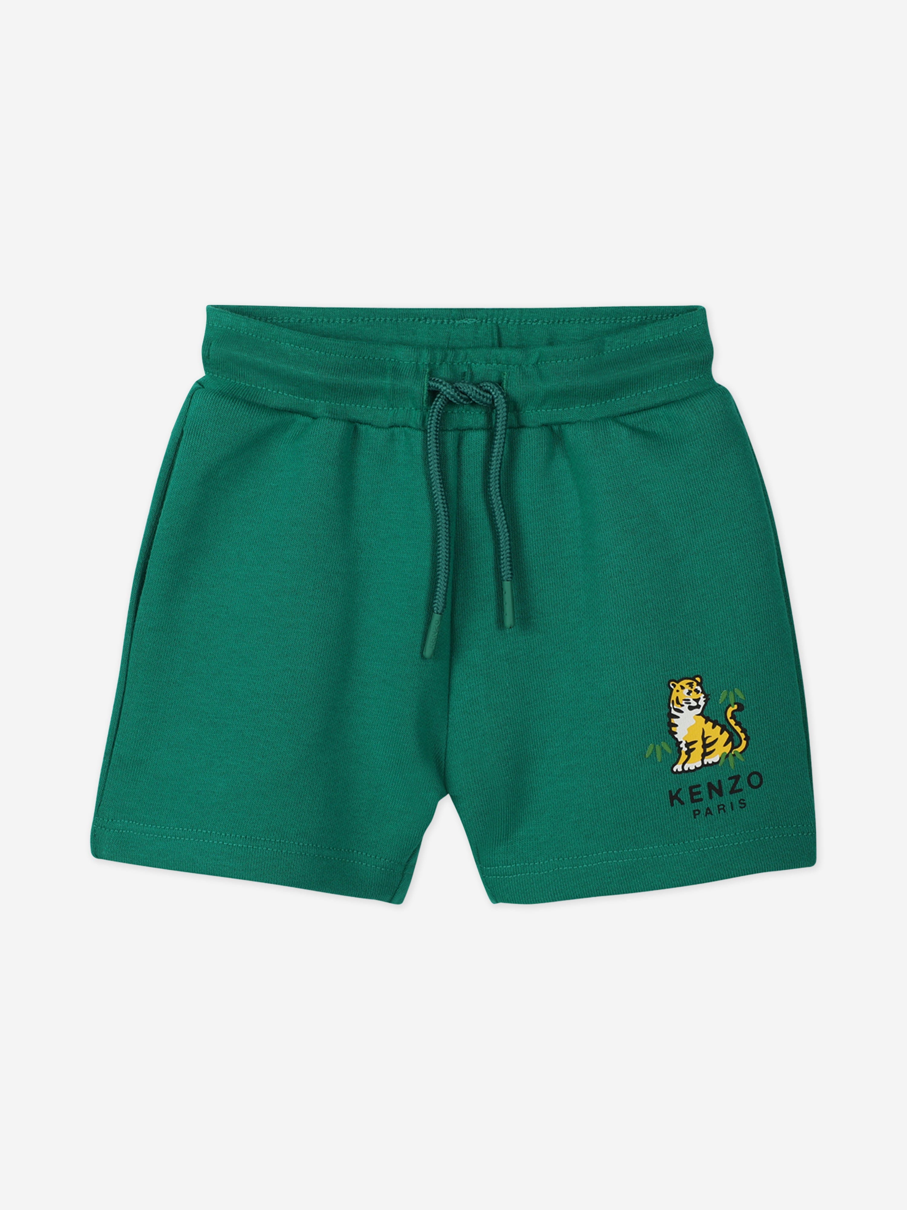 Baby Boys Kotora Short Set - Green Cotton Outfit for Toddlers | Playtime, Summer & Casual Wear