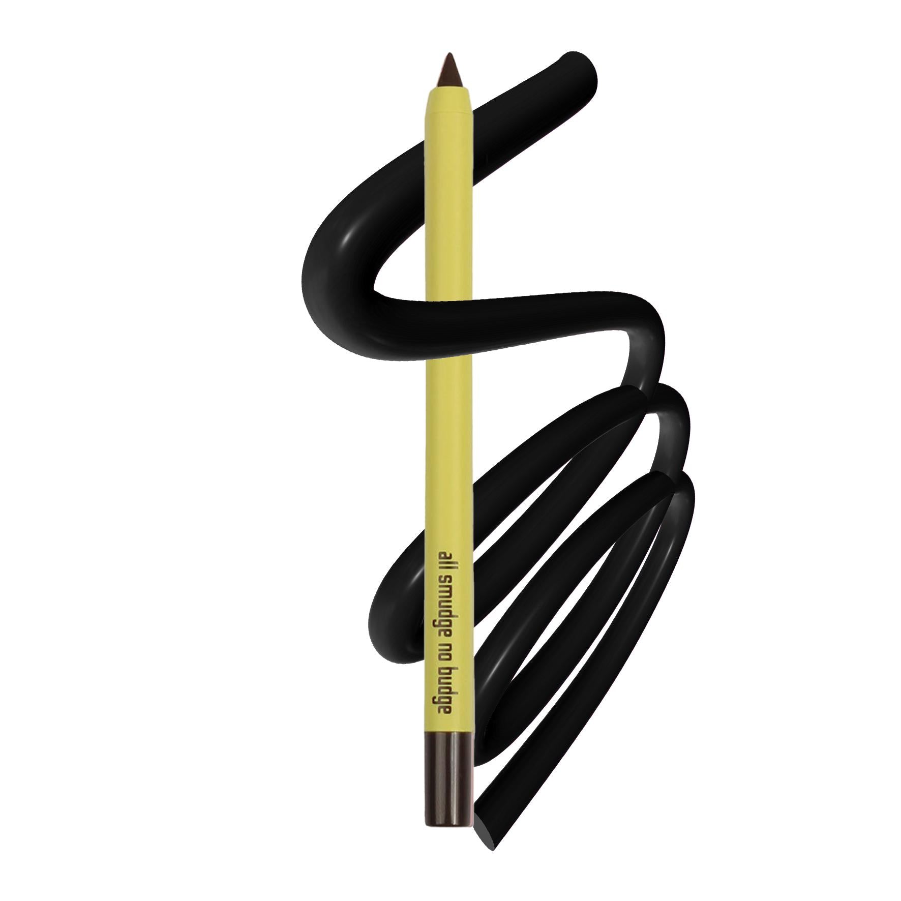 Made By Mitchell All Smudge No Budge Waterproof Eyeliner - Long Lasting Smudge Proof Eye Makeup for Day & Night Wear