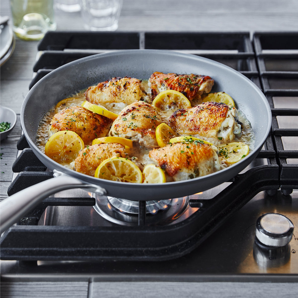 Premium Lima Ceramic Nonstick Frypan Set - 8, 10 & 12 Inch Cookware for Healthy Cooking | Perfect for Frying, Sautéing & Stir-Frying in Modern Kitchens