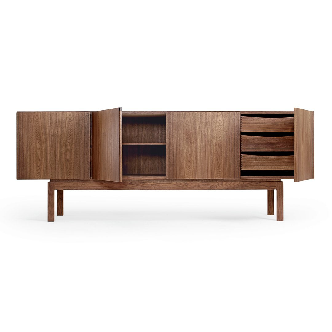 BPS183 Modern Sideboard Cabinet with Storage - Elegant Buffet Console Table for Dining Room, Living Room & Entryway - Perfect for Home Decor & Organization