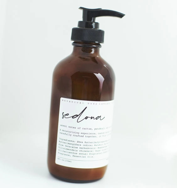 Sedona Body Lotion with Cactus, Patchouli & Spice - Hydrating Moisturizer for Dry Skin | Perfect for Daily Use & Spa Days