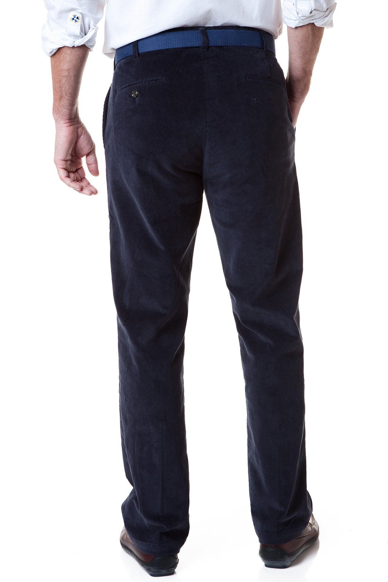 Beachcomber Stretch Corduroy Pants for Women - Nantucket Navy Blue | Comfortable Casual Trousers for Beach Walks, Weekend Outings & Fall Fashion