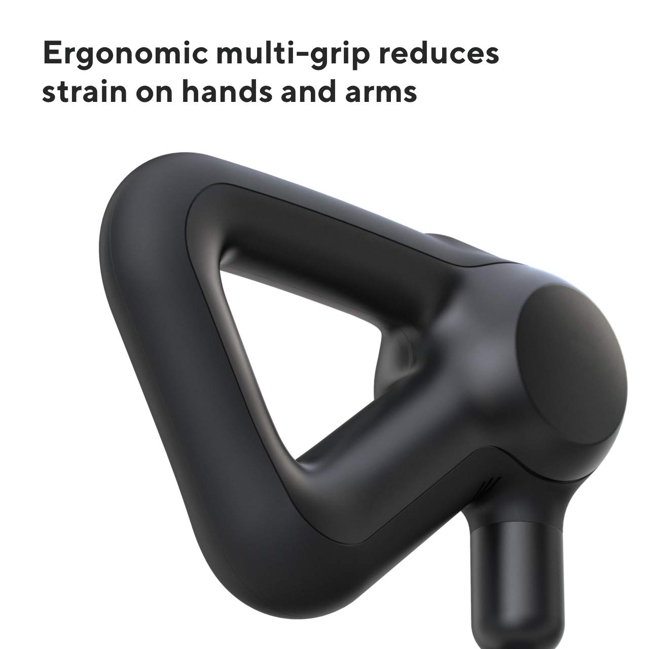 Theragun Prime - 4th Generation Electric Percussion Massage Gun with QuietForce Technology - Deep Tissue Muscle Therapy for Athletes - Bluetooth & Smart App Enabled Handheld Massager - Black - Perfect for Post-Workout Recovery, Pain Relief & Muscle Relaxation at Home/Gym/Travel