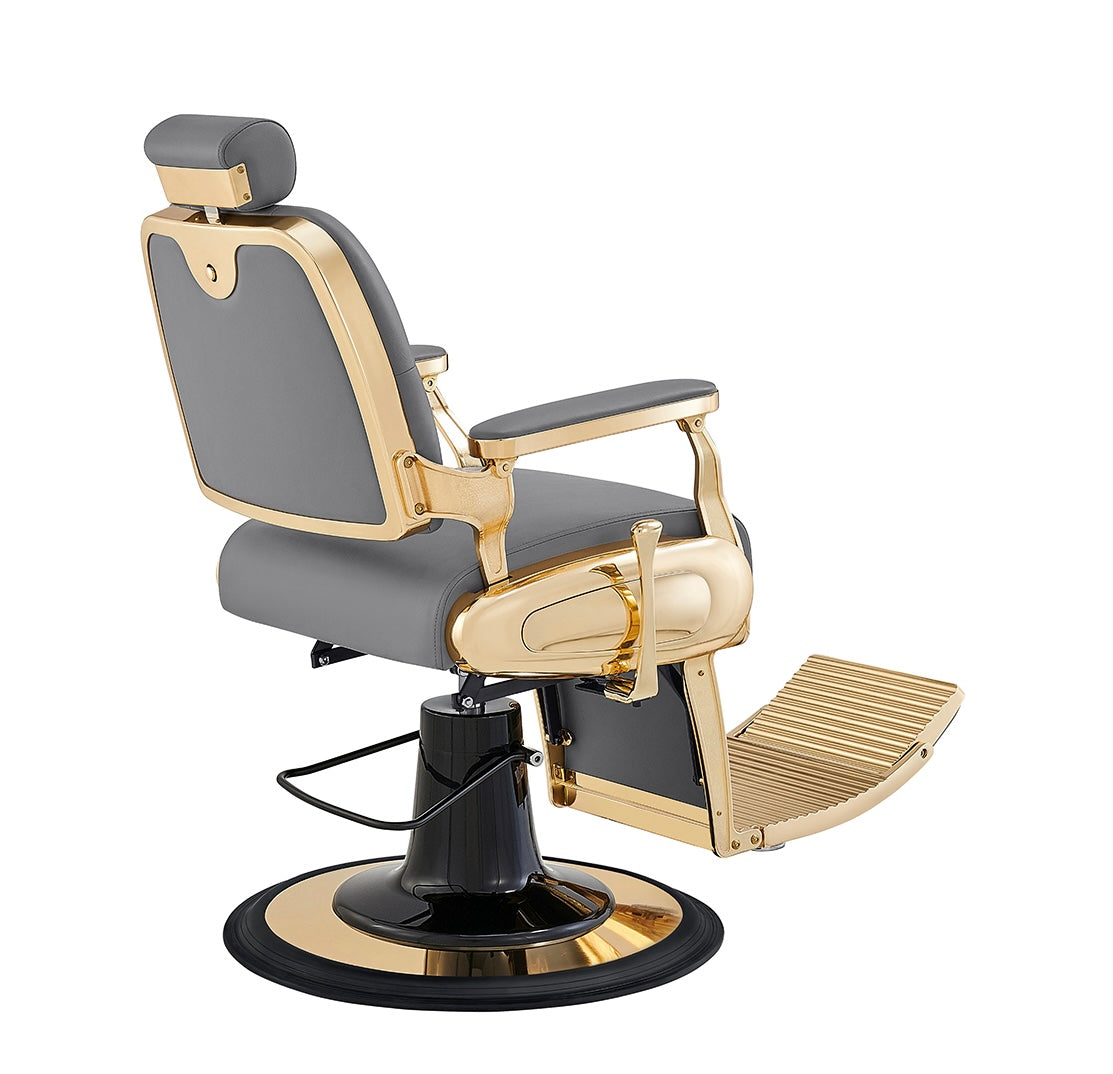 Professional Barber Chair for Salon & Home Use - Heavy Duty Hydraulic Styling Chair with Adjustable Height & Reclining Back - Perfect for Barbershops, Salons & Home Grooming Stations