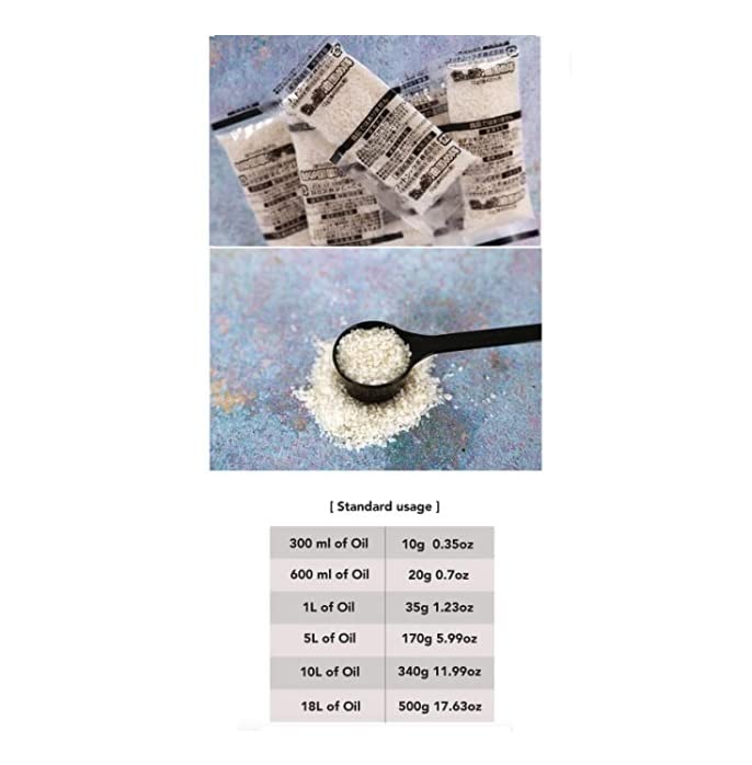 Eco-Friendly Waste Cooking Oil Powder - Sustainable & Biodegradable for Soap Making, Candles & Biofuel | Perfect for DIY Crafts, Zero Waste Living & Green Energy Projects