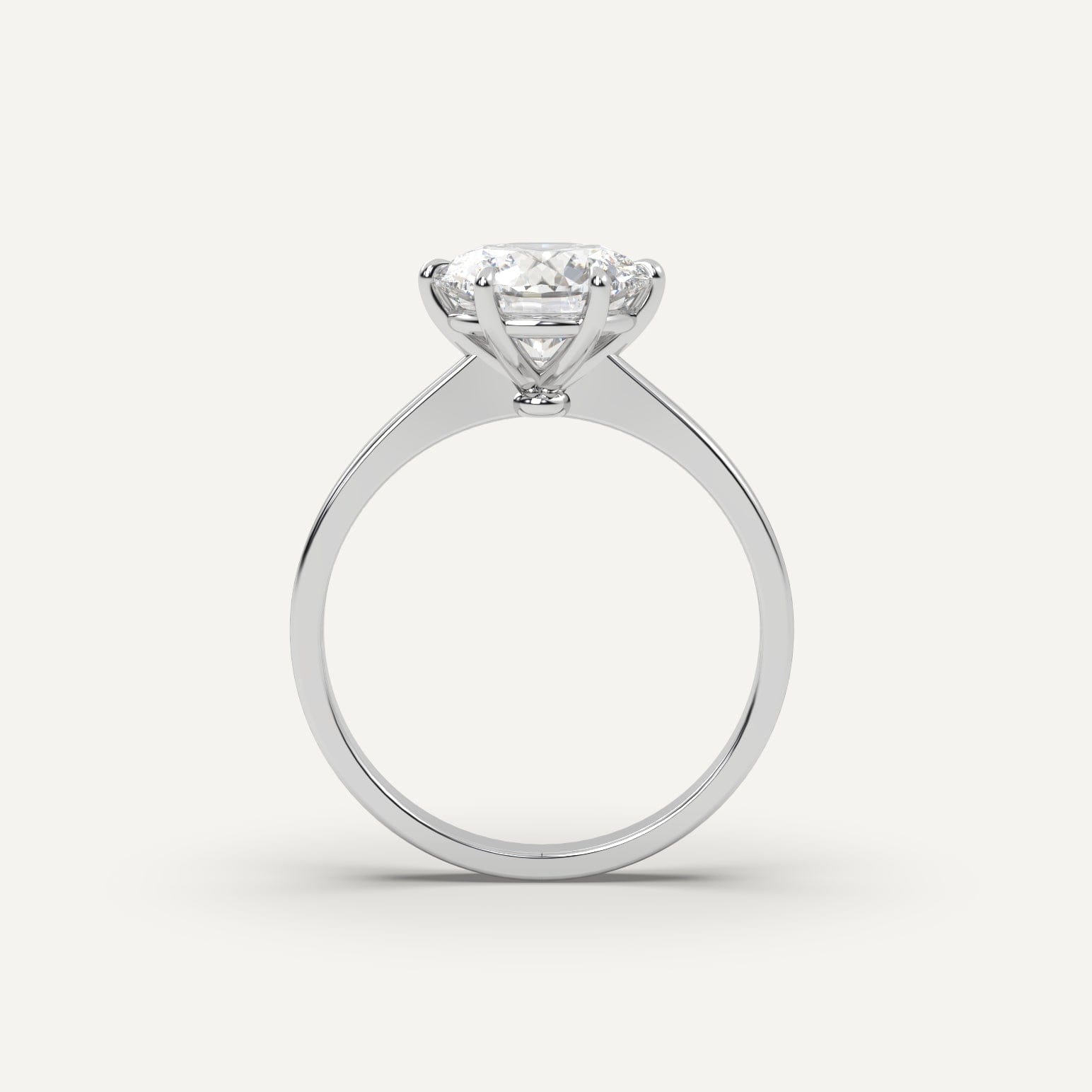 2 Carat Round Cut Diamond Engagement Ring for Women - Perfect for Proposals, Weddings & Anniversaries | Gorgeous Solitaire Setting & Sparkling Brilliance