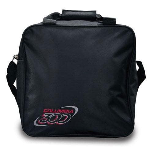 Columbia 300 White Dot Single Tote Black Bowling Bag - Premium Bowling Accessory for Men & Women - Perfect for League Play, Tournaments & Practice Sessions