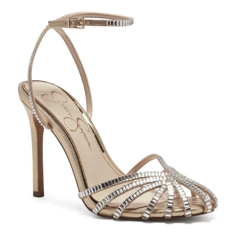 Women's Jileta Party Dress Sandal - Elegant Strappy Heels for Weddings, Prom & Evening Events | Comfortable & Stylish Women's Dress Sandals