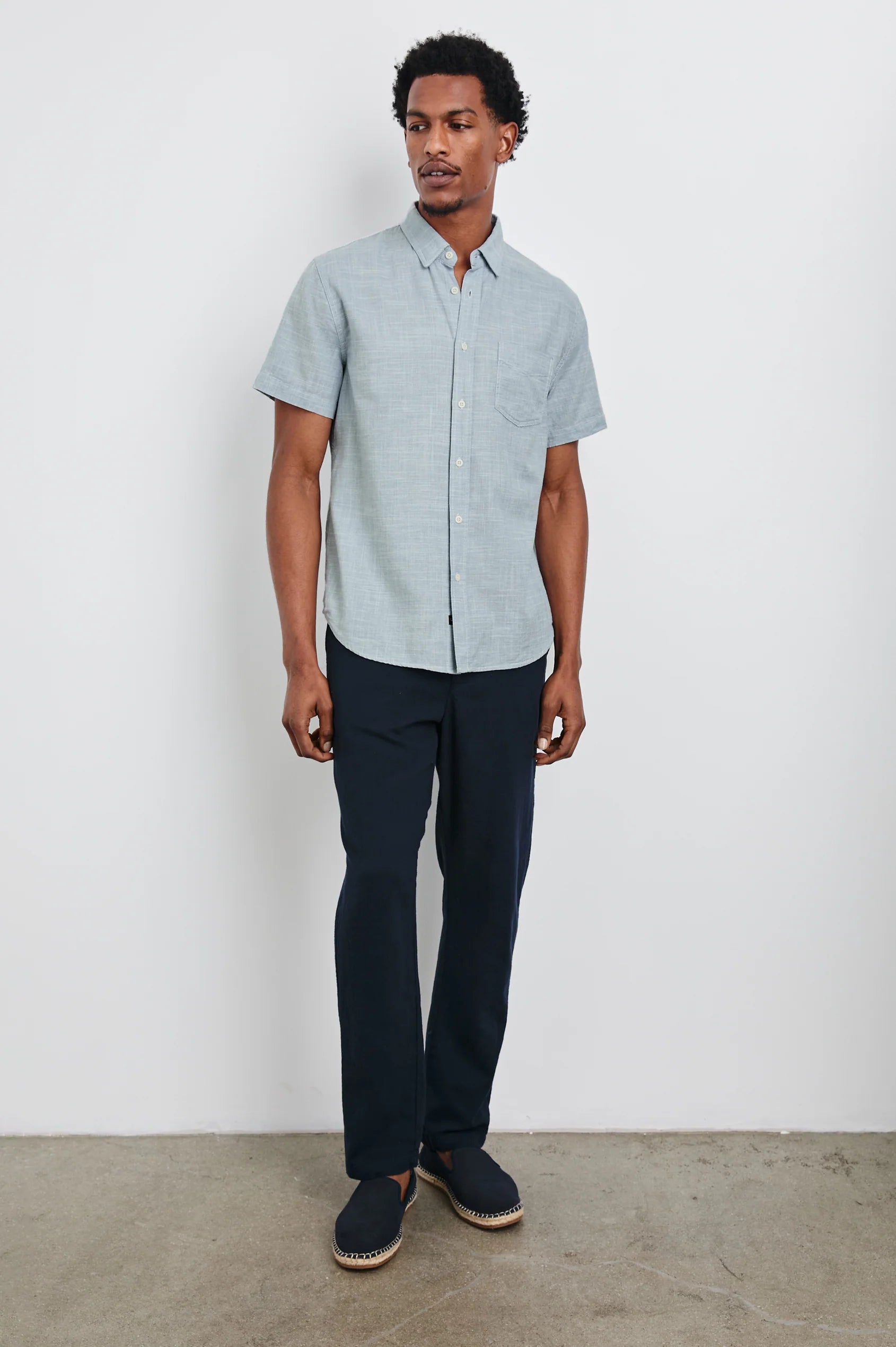 Fairfax Relaxed Fit Casual Shirt for Men - Comfortable Tidal Etch Print Button Down Shirt - Perfect for Office, Weekend Outings & Casual Events