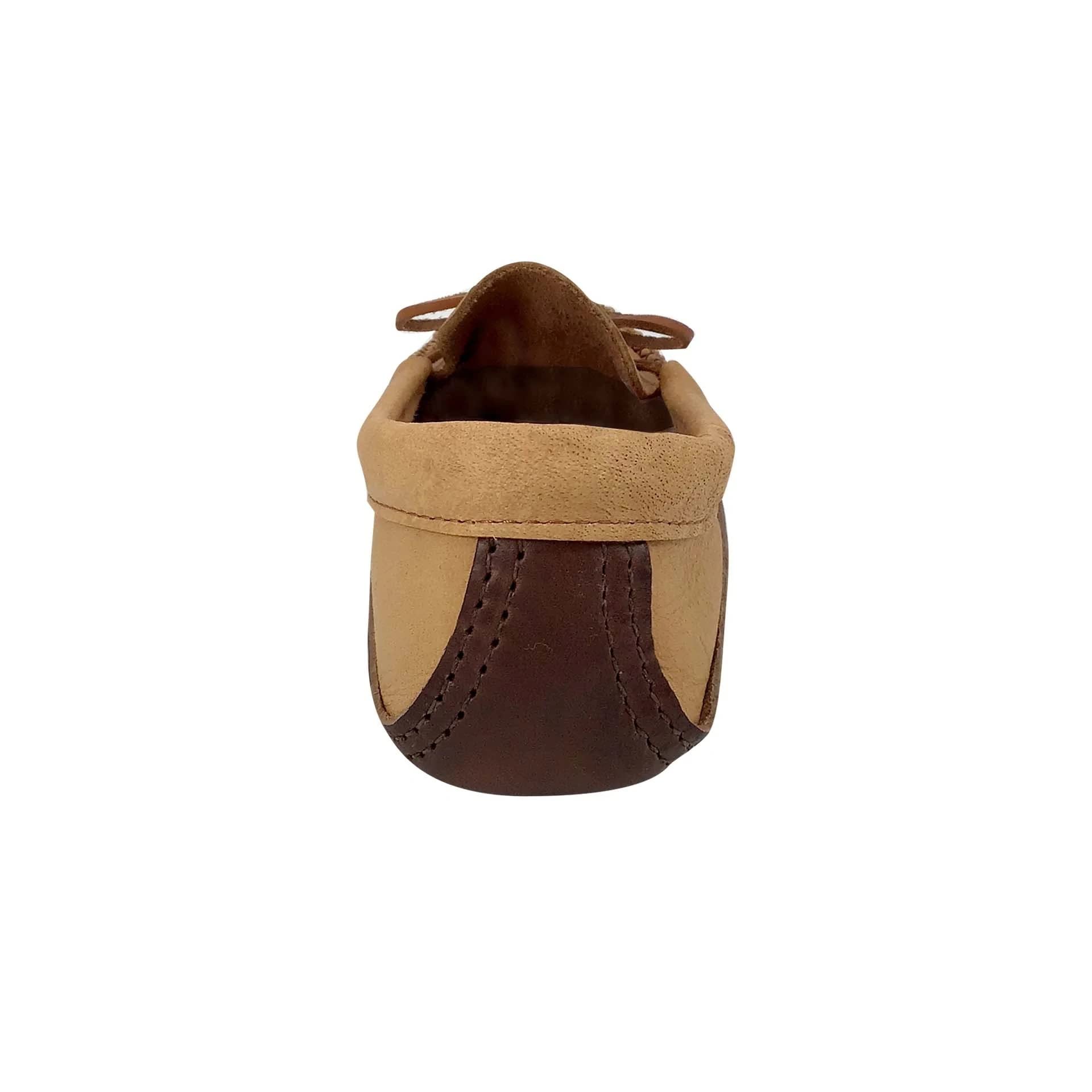 Premium Men's Moose Hide Leather Earthing Moccasins with Heavy Oil Tan Sole - Comfortable Indoor/Outdoor Grounding Shoes for Relaxation & Wellness