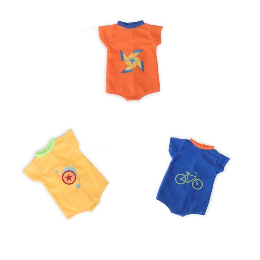 5 Sets Baby Doll Clothes for 16-18 Inch Boy Dolls - Cute Reborn Doll Outfits for Toddler Pretend Play & Collecting