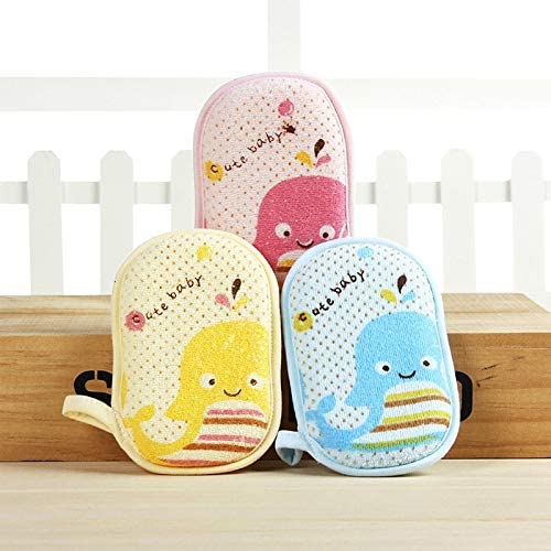 Ubersweet® Baby Bath Brushes Set - Soft Infant Shower Sponge & Body Wash Brush for Newborns and Toddlers - Gentle Bath Accessories for Sensitive Skin | Perfect for Baby Bath Time and Newborn Care