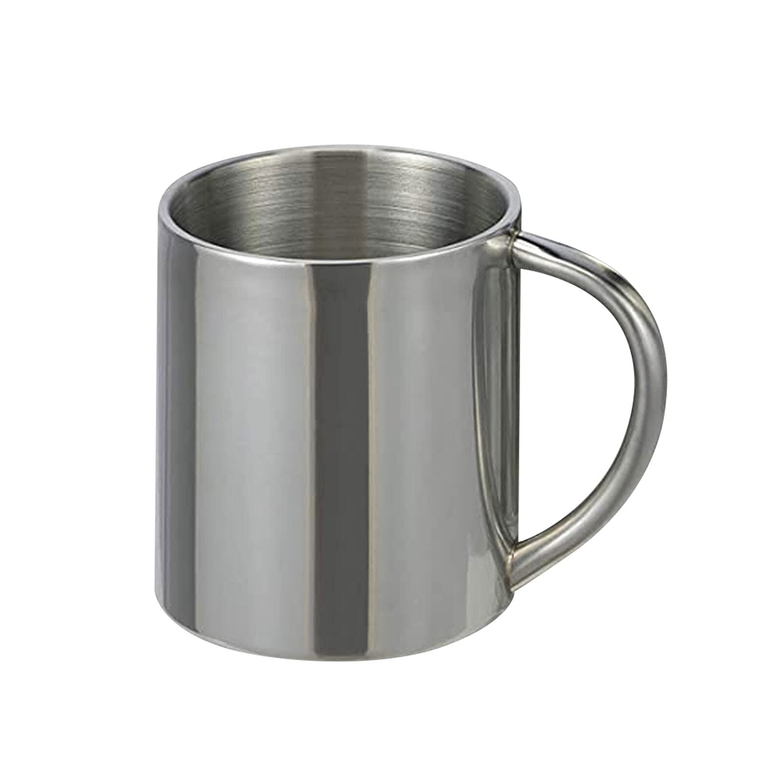 Premium Stainless Steel Vacuum Insulated Coffee Mug - 220ml Heat Retention, Anti-Scalding Handle, Leakproof Design - Ideal for Office, Travel & Outdoor Use (Color: A)