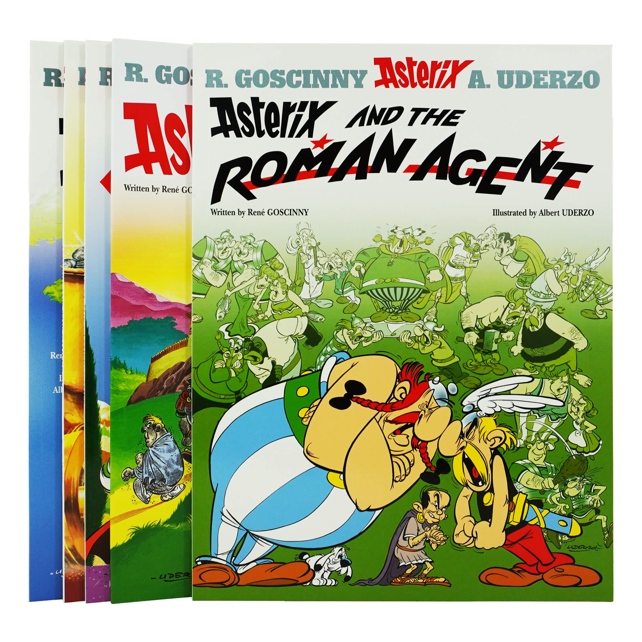 Asterix Series 3 (Books 11-15) by Goscinny & Uderzo: 5-Book Collection Set for Kids Ages 6-11 | Paperback Edition | Perfect for Young Readers, Gifts & Classroom Libraries