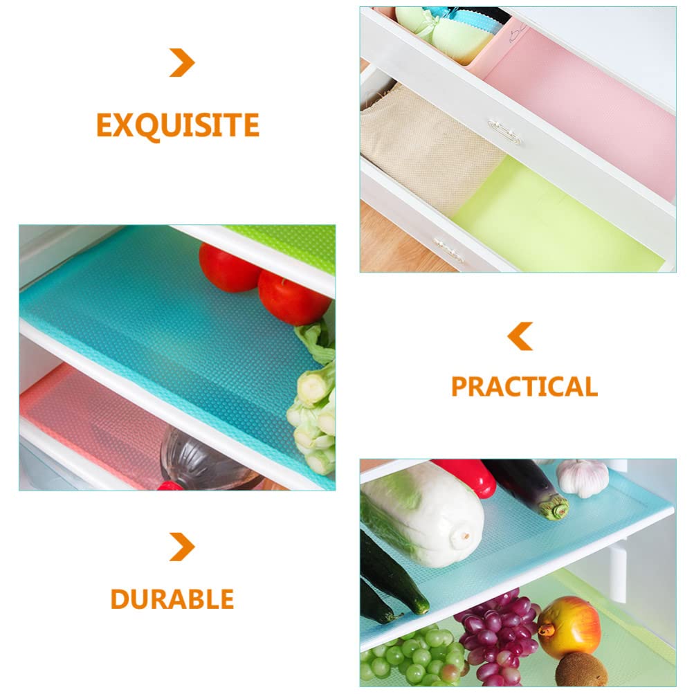 16-Piece EVA Cabinet & Drawer Liners Set - Non-Slip Kitchen Shelf, Fridge, Closet & Desktop Protective Mats - Durable, Waterproof, Easy to Clean for Home & Office Organization