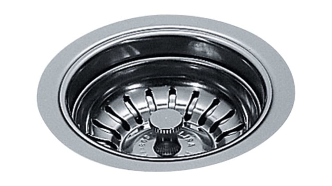 Franke 903C Chrome Replacement Kitchen Sink Strainer Basket - Durable Drain Filter for Easy Food Waste Disposal | Perfect for Home Kitchens & Restaurant Use