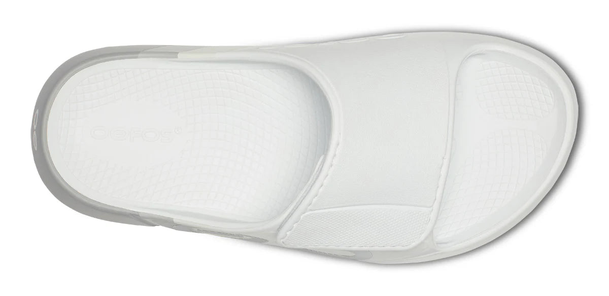 Unisex OOahh Sport Flex Limited Slide Sandals for Men & Women - Comfortable Athletic Slides with Arch Support - Perfect for Beach, Pool, Gym & Casual Wear (Smoke Rally)