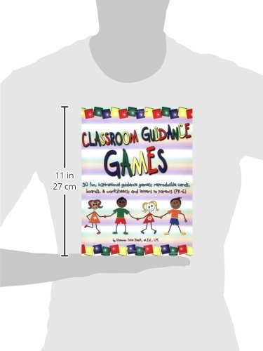 50 Fun & Inspirational Classroom Guidance Games - Reproducible Cards, Boards & Worksheets with Parent Letters - Perfect for Teachers, Counselors & Homeschooling Activities