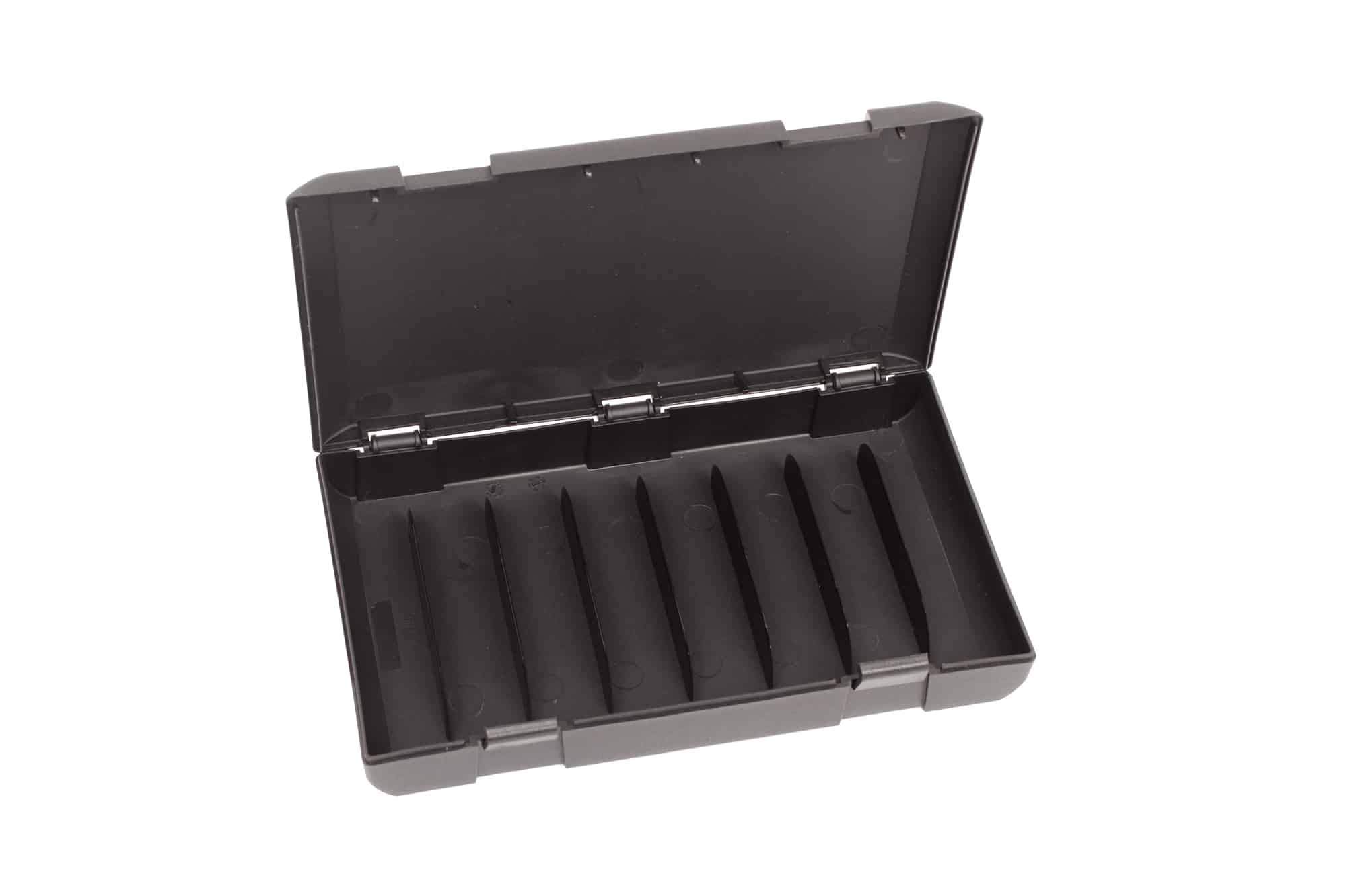 Negrini Extended Shotgun Choke Tube Case (Holds 8 Chokes) - Universal Fit for All Choke Tubes Up to 3-7/8 Inches - Durable Choke Tube Storage Organizer for Hunting, Shooting Sports & Range Practice