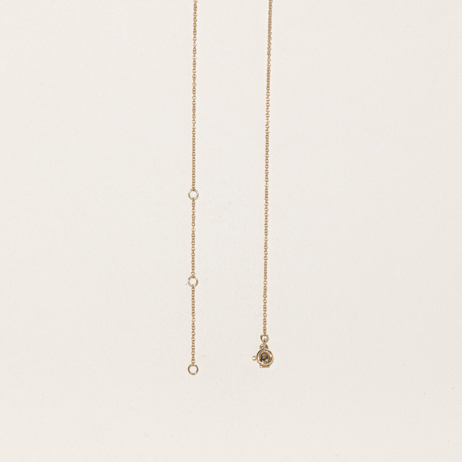 14K Rainbow Sapphire Pendant Necklace - 0.05ctw Natural Sapphire Jewelry | 17.5