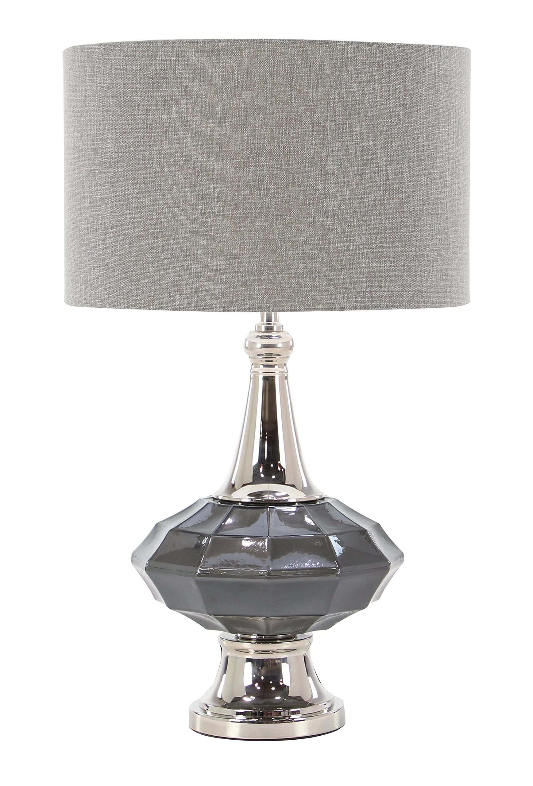Deco 79 Modern Glass Round Table Lamp - 16