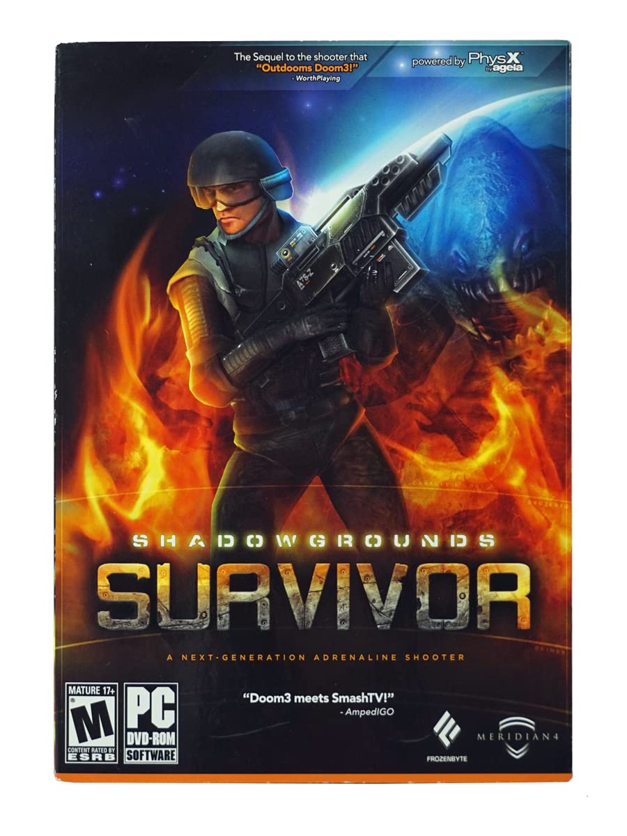 Shadowgrounds Survivor - Action-Packed Sci-Fi Horror Game for PC | Fight Alien Invaders in Intense Battles | Perfect for Fans of Survival Horror and Sci-Fi Shooters