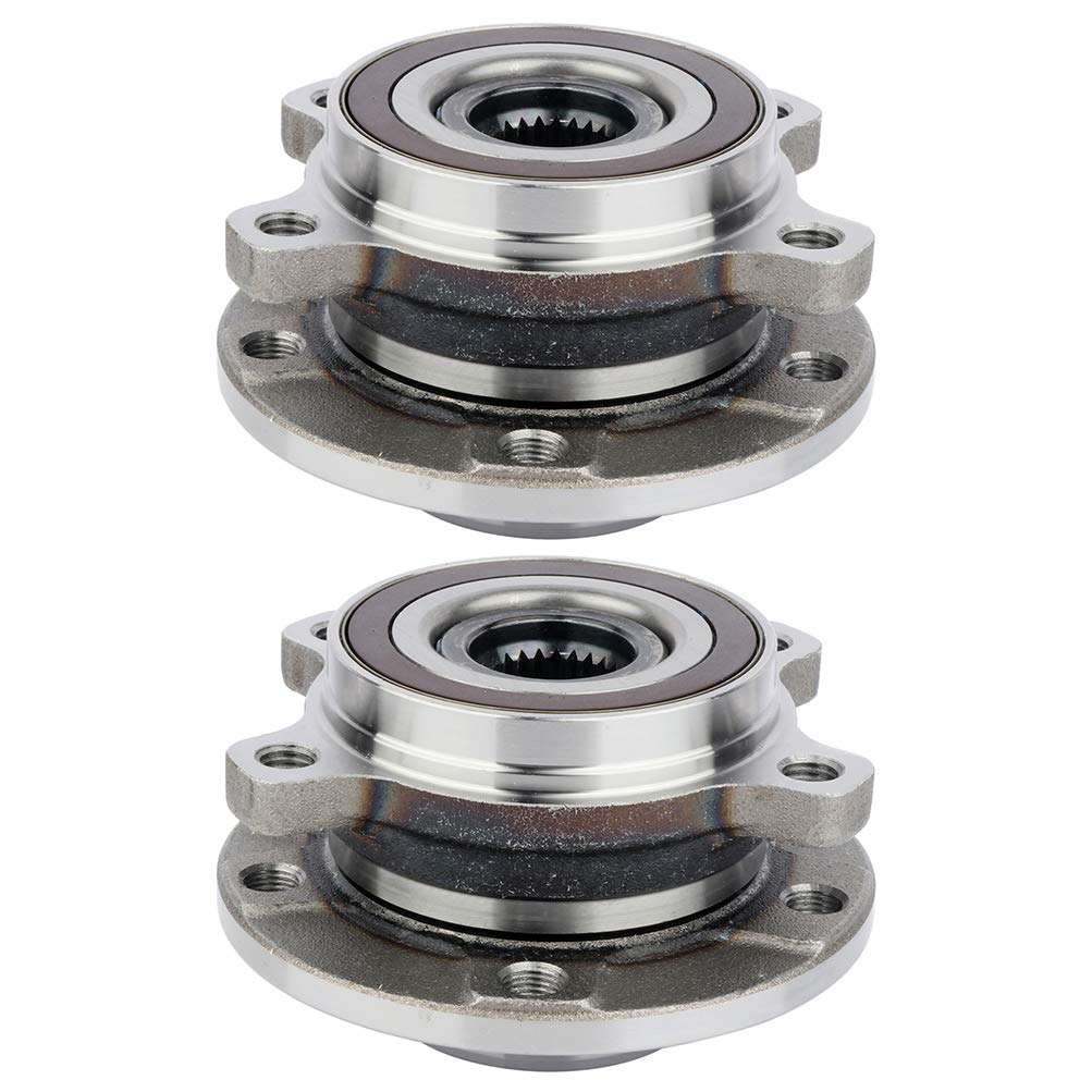 Jeep Cherokee Front Wheel Hub and Bearing Assembly (2-Pack) - Compatible with 2014-2017 Models, Replaces 513349, ABS Included - Perfect for Off-Roading, Daily Commuting & Vehicle Maintenance