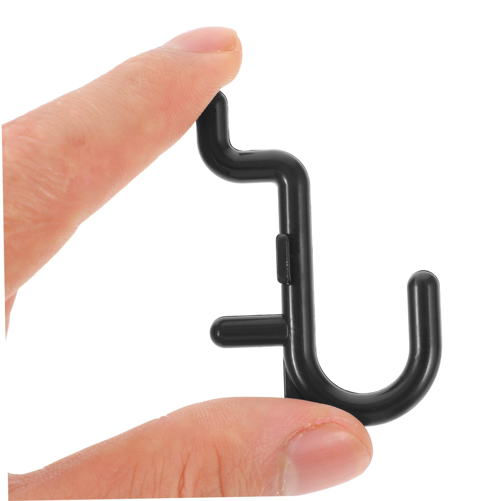 FELTECHELECTR 20-Piece Heavy Duty Plastic Pegboard Hooks Set - Durable Garage & Home Organization Hooks for Tools, Kitchen Utensils, and Workshop Storage