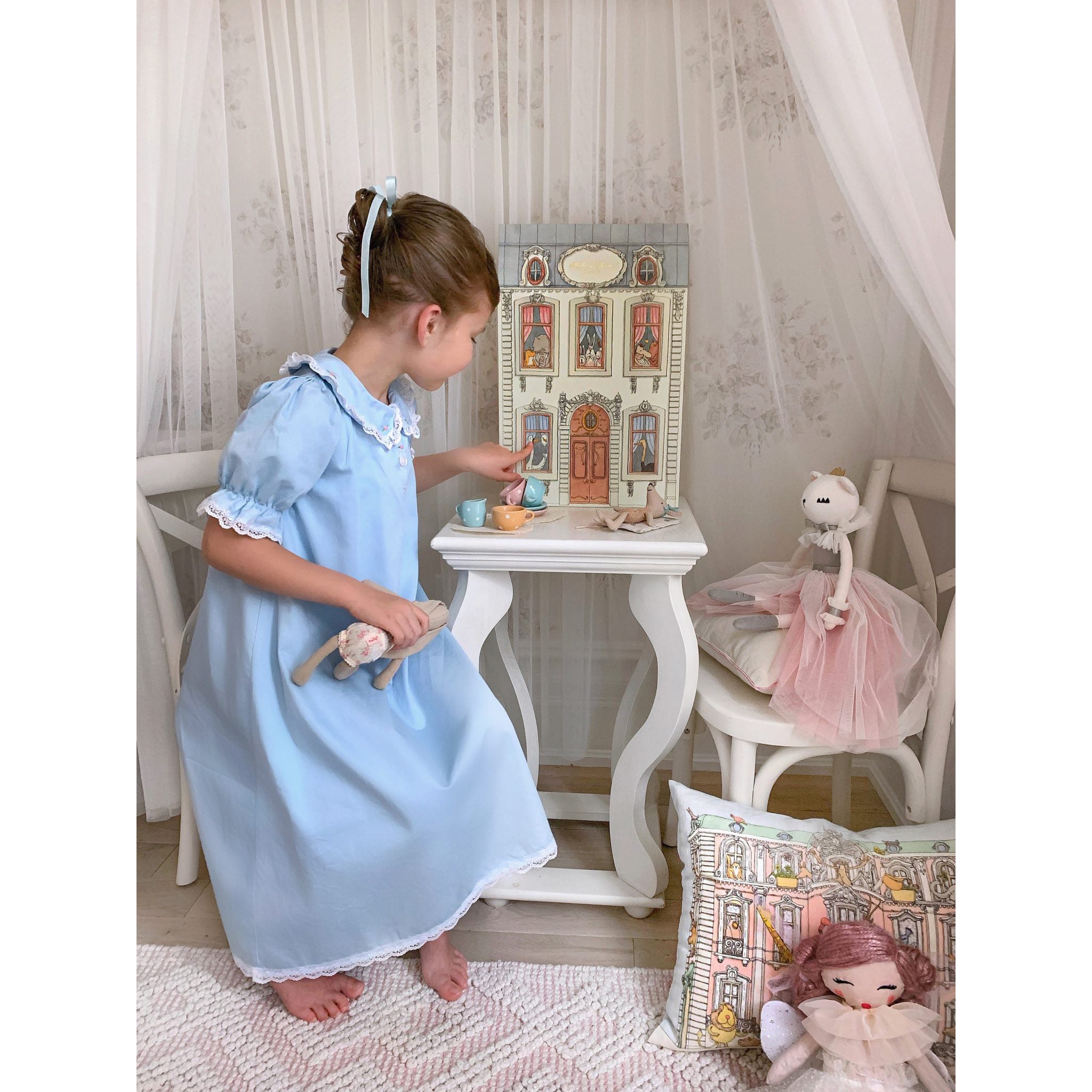 Atelier Choux Luxury Large Hotel Rigid Gift Box for Baby Shower, Birthday & Special Occasions - Premium Keepsake Storage Solution