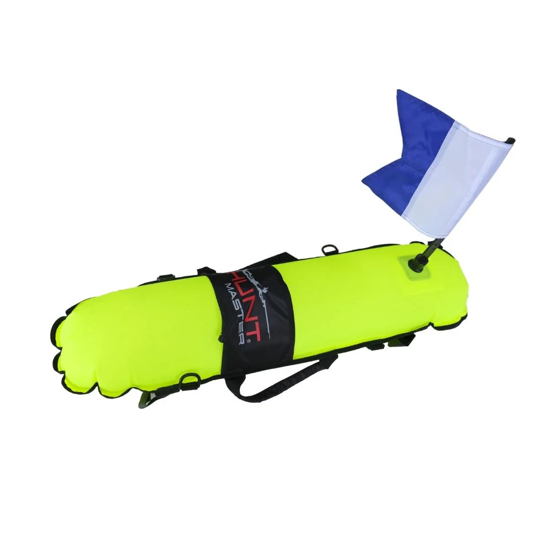 Hunt Master Scout Inflatable Fishing Float Torpedo 90cm - Perfect for Kayak Fishing, River Angling, and Outdoor Water Sports