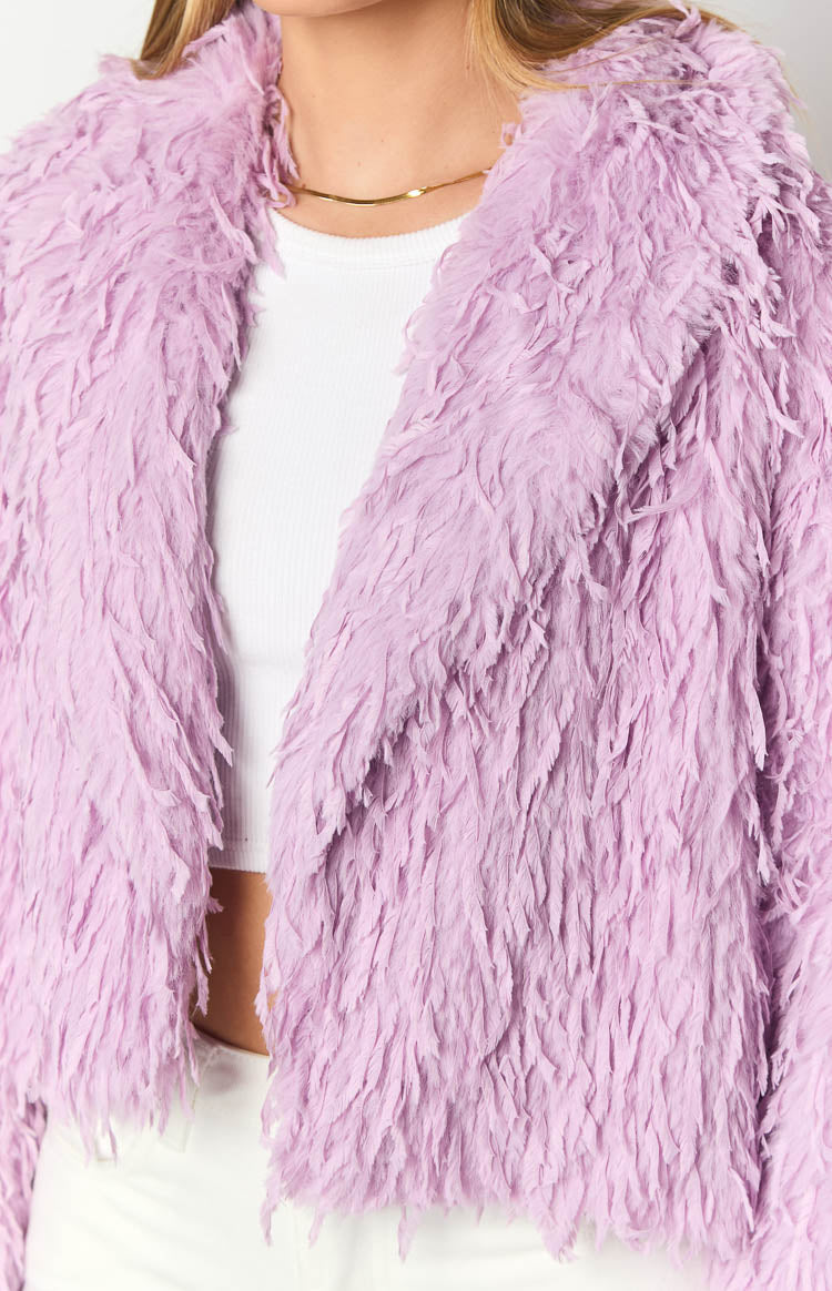 Amy Purple Fringe Jacket - Stylish Women's Boho Denim Jacket with Tassel Details | Perfect for Music Festivals, Casual Outings & Bohemian Fashion