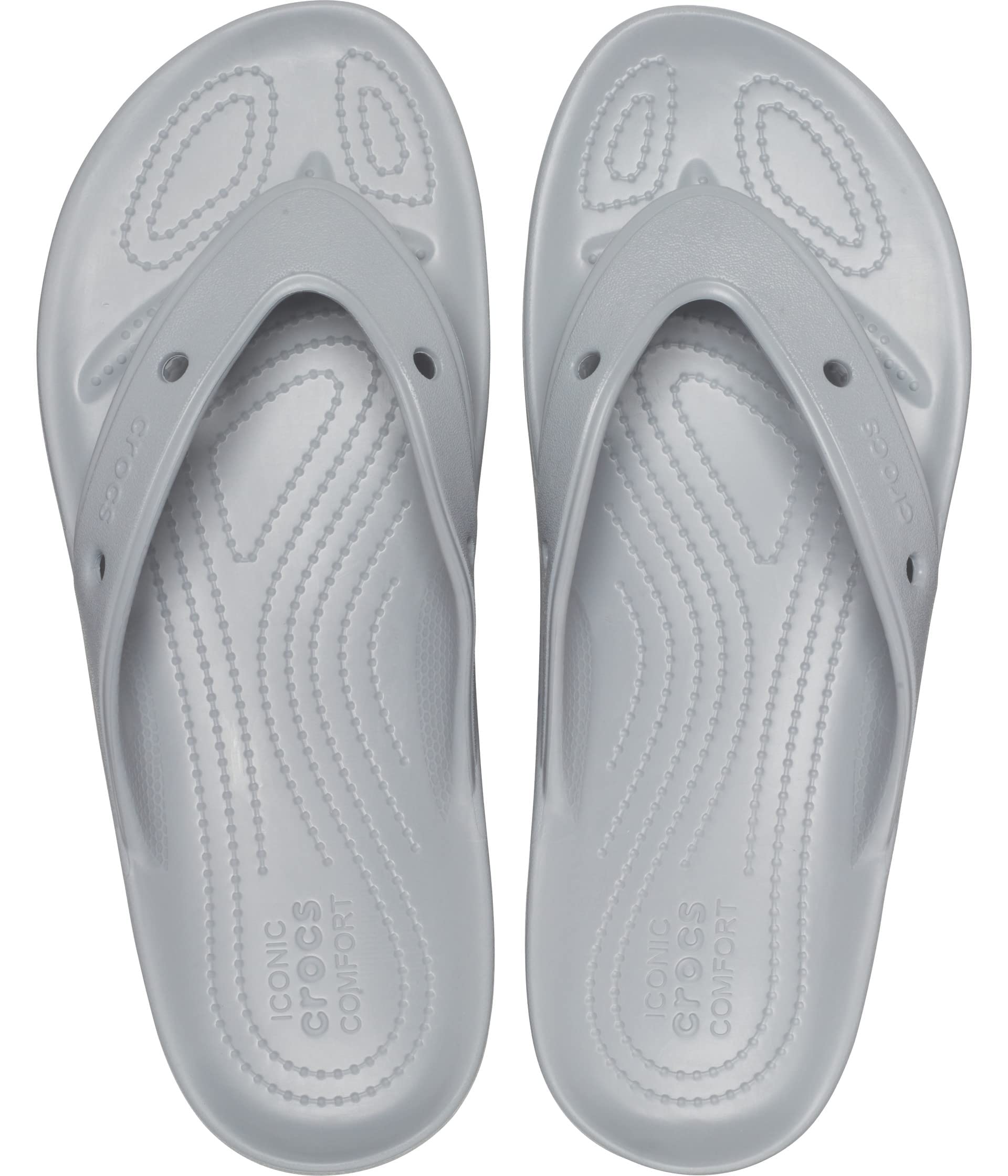 Crocs Unisex Classic All-Terrain Flip Flops - Comfortable Waterproof Sandals for Men & Women - UK Size 9 - Perfect for Beach, Pool, and Outdoor Adventures