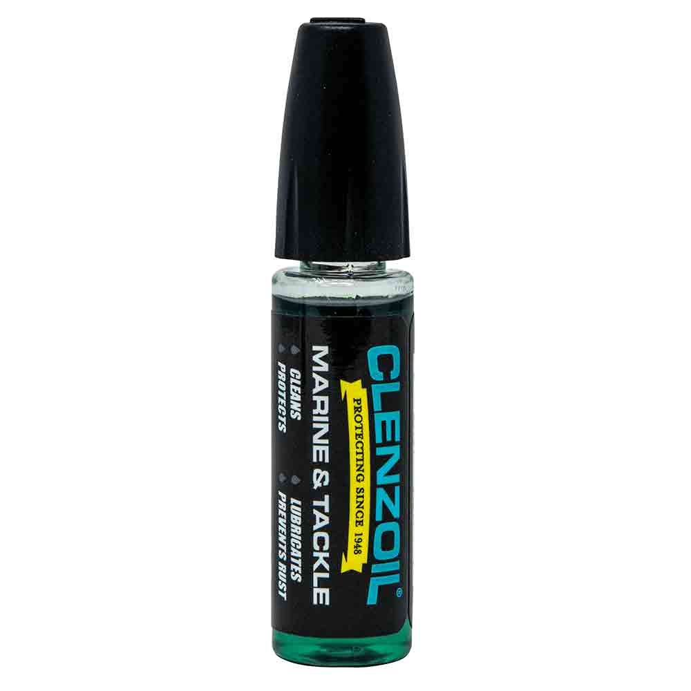 Clenzoil Marine & Tackle 1/2OZ Needle Oiler - Premium Lubricant for Fishing Reels, Guns & Tools | Ideal for Outdoor, Hunting & Maintenance Use