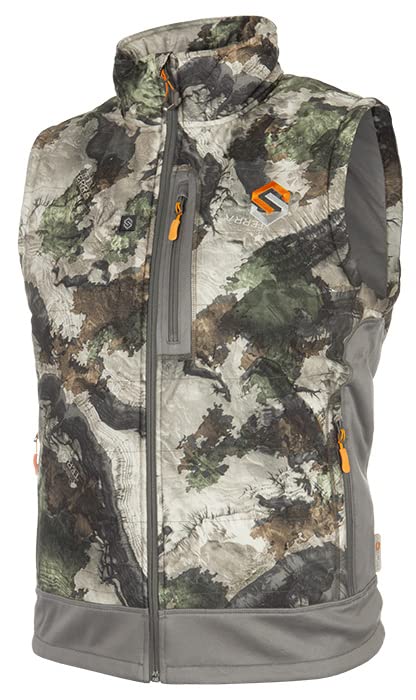 ScentLok BE:1 Reactor Plus Men’s Electric Heated Hunting Vest - Rechargeable Battery, Windproof & Waterproof for Cold Weather Hunting & Outdoor Activities