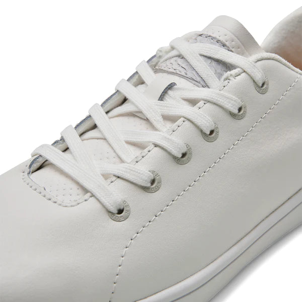 JANE Leather Runners - White Women's Fashion Sneakers for Casual Wear & Everyday Comfort