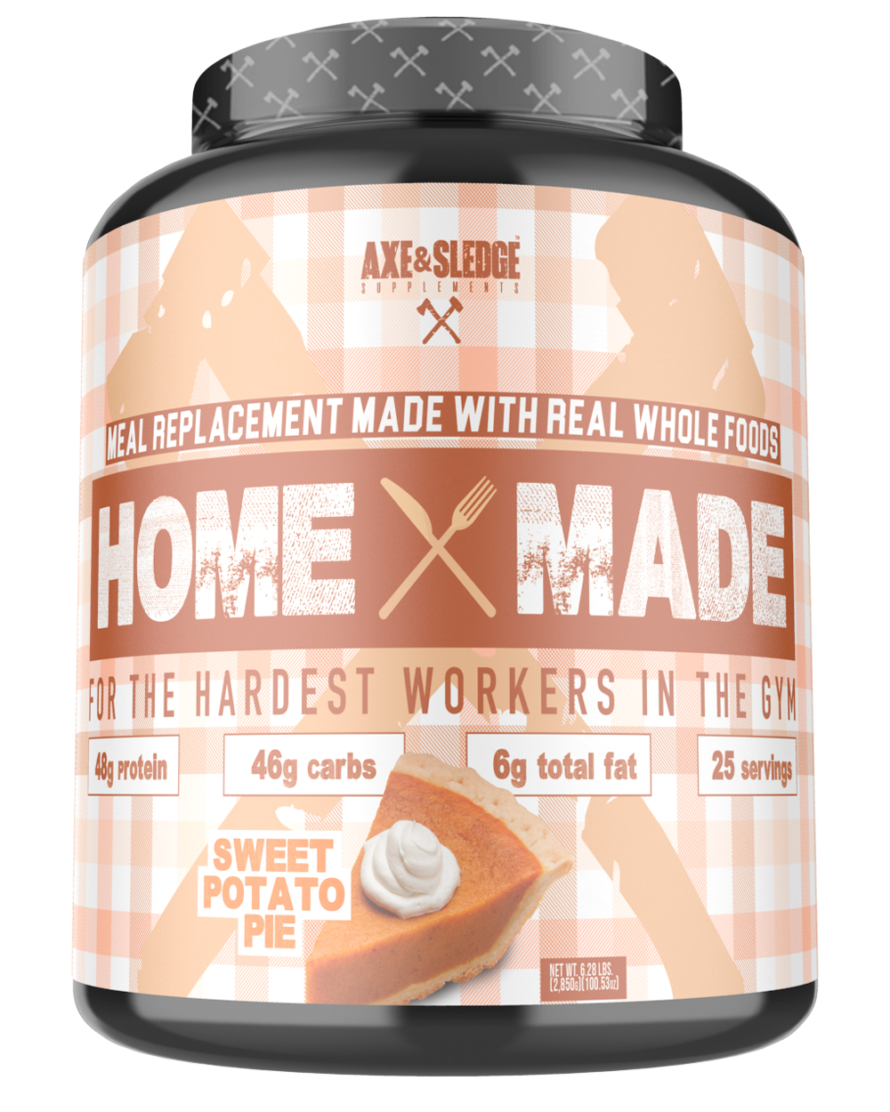 Axe & Sledge Homemade Whole Food Meal Replacement Powder - High Protein Shake for Muscle Recovery & Weight Management | Perfect for Post-Workout, Breakfast & Healthy Lifestyle