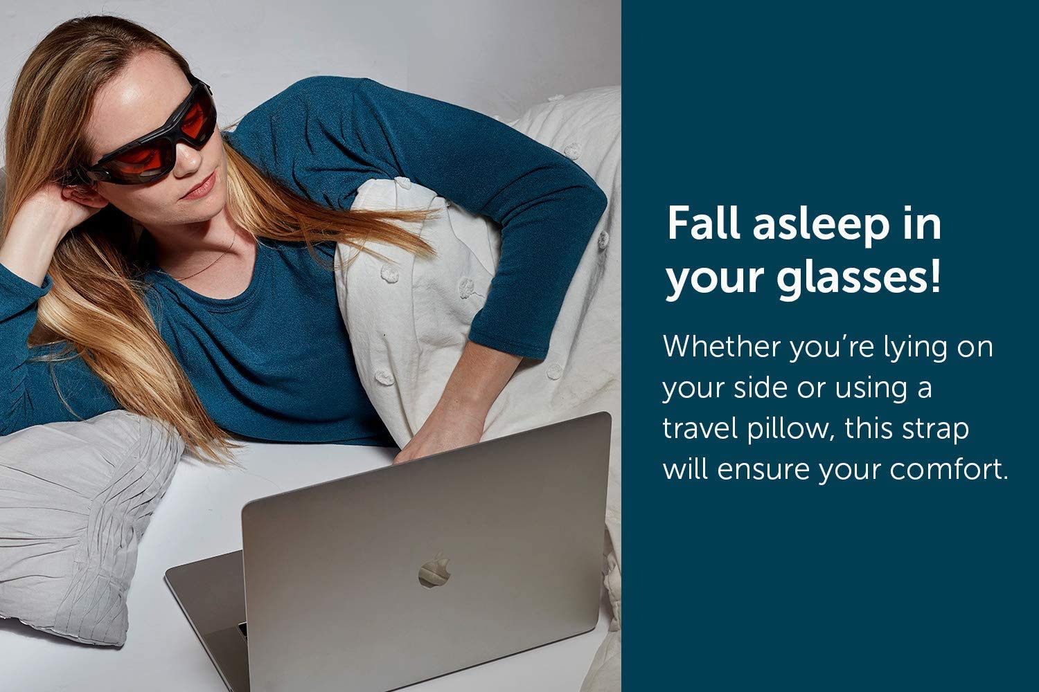 Blue Light Blocking Glasses for Better Sleep - Sleep Savior Deluxe Night Lenses for Bedtime & Screen Use