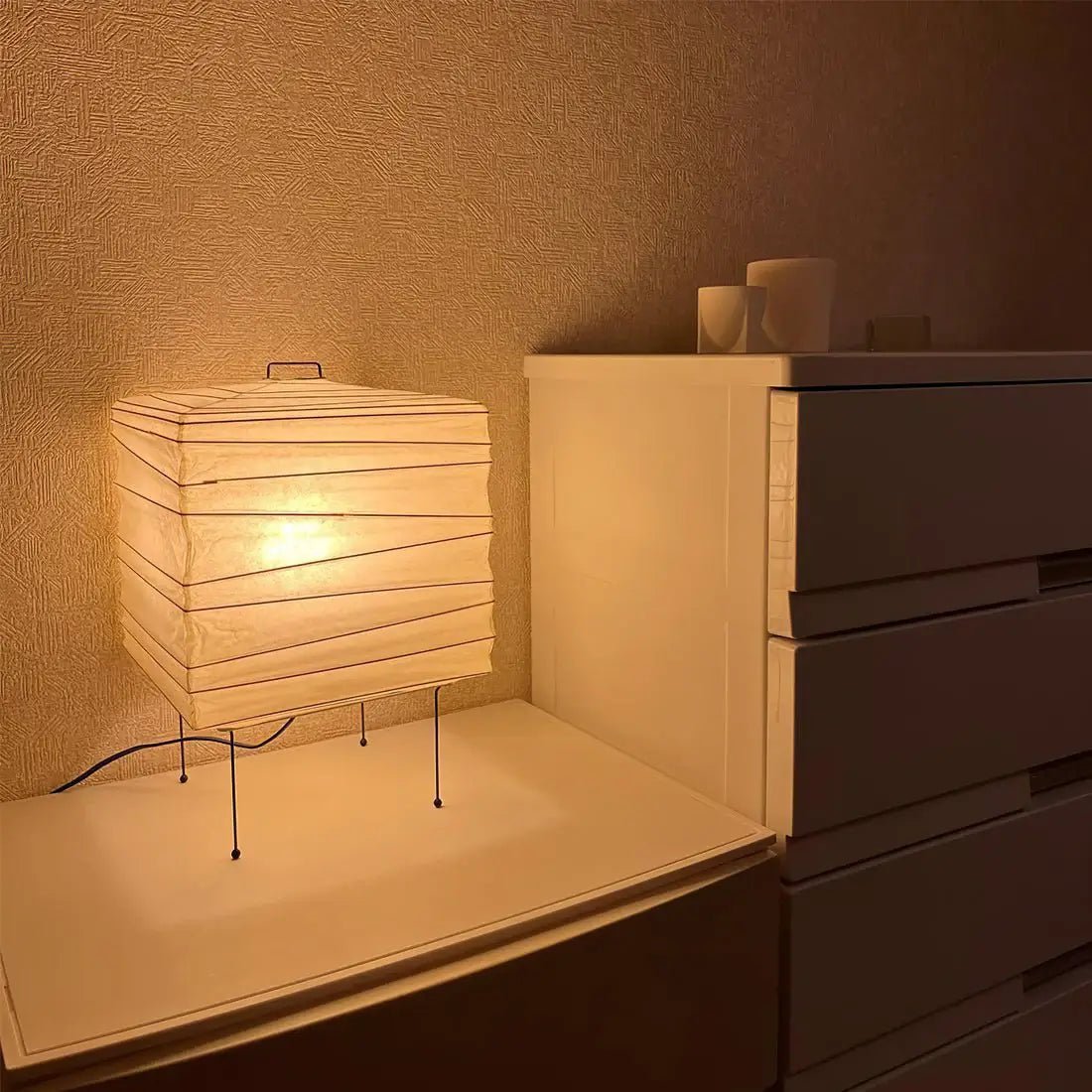 Ayla Cube Table Lamp - Modern LED Night Light for Bedroom, Living Room, and Office - Perfect for Reading, Decor, and Ambient Lighting