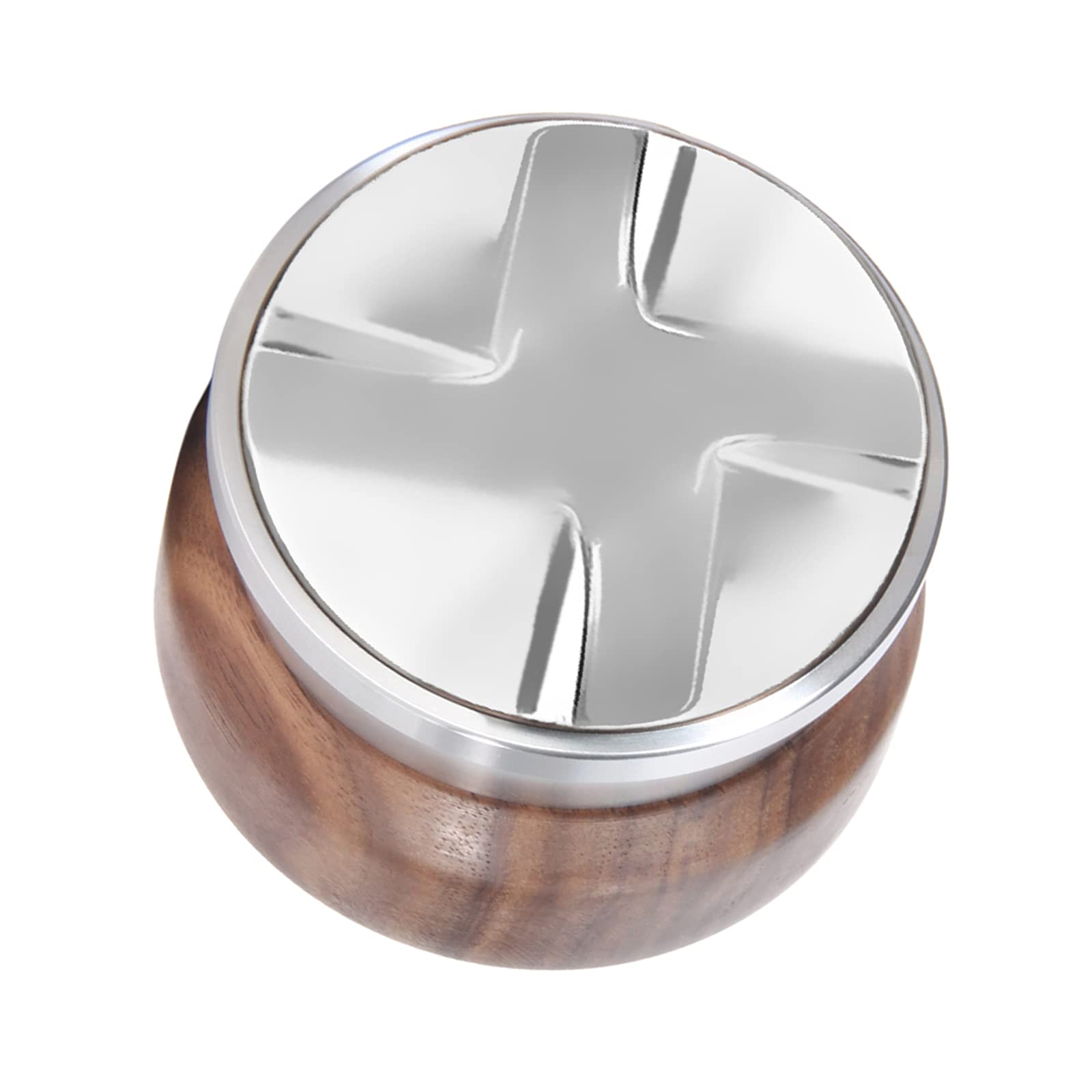 Premium 53mm Coffee Distributor & Leveler Tool with Adjustable Height & Slope - Perfect for Espresso Tamping & Barista Use - Ideal for Home & Professional Coffee Brewing